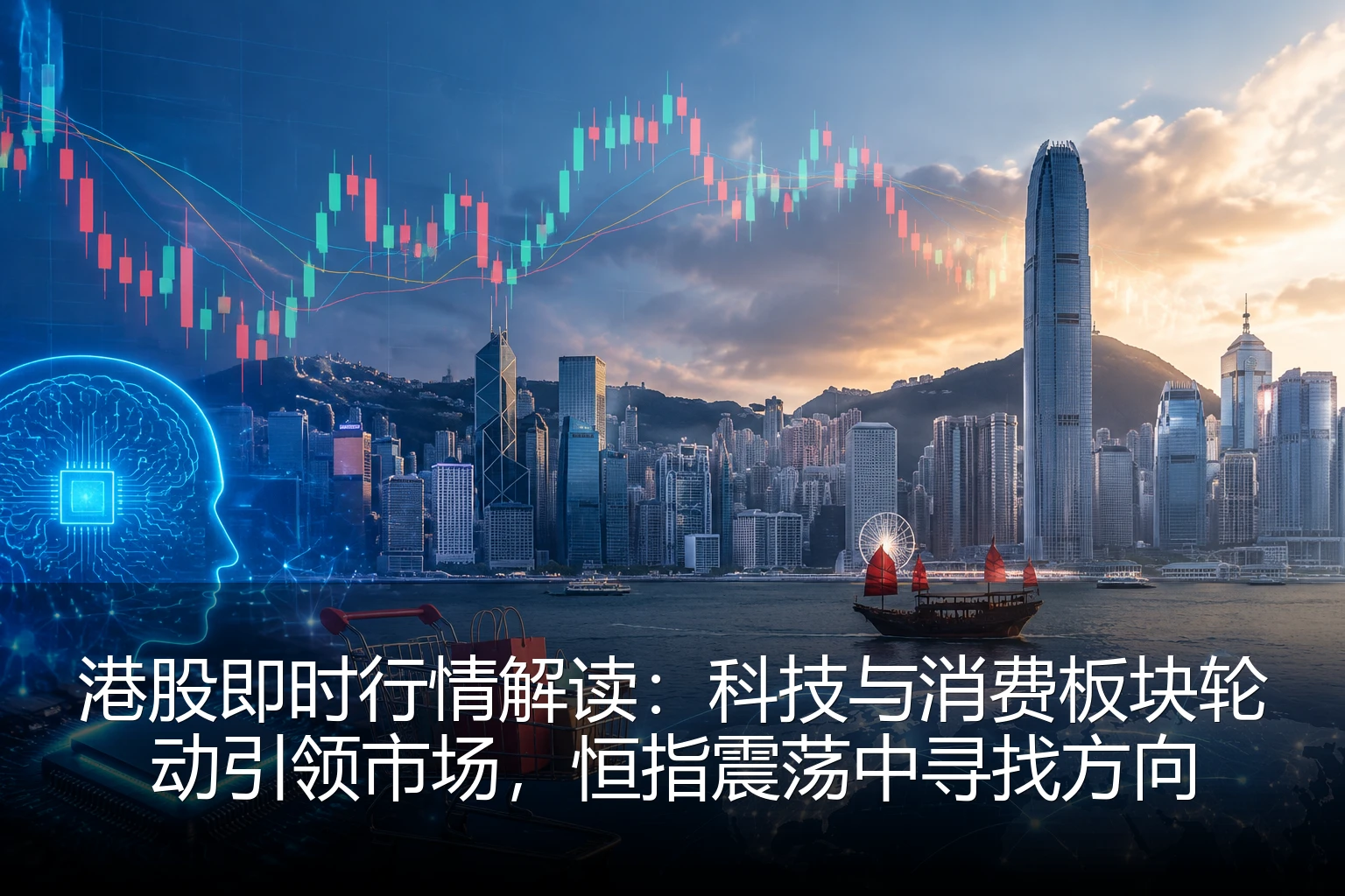 港股即时行情解读：科技与消费板块轮动引领市场，恒指震荡中寻找方向
